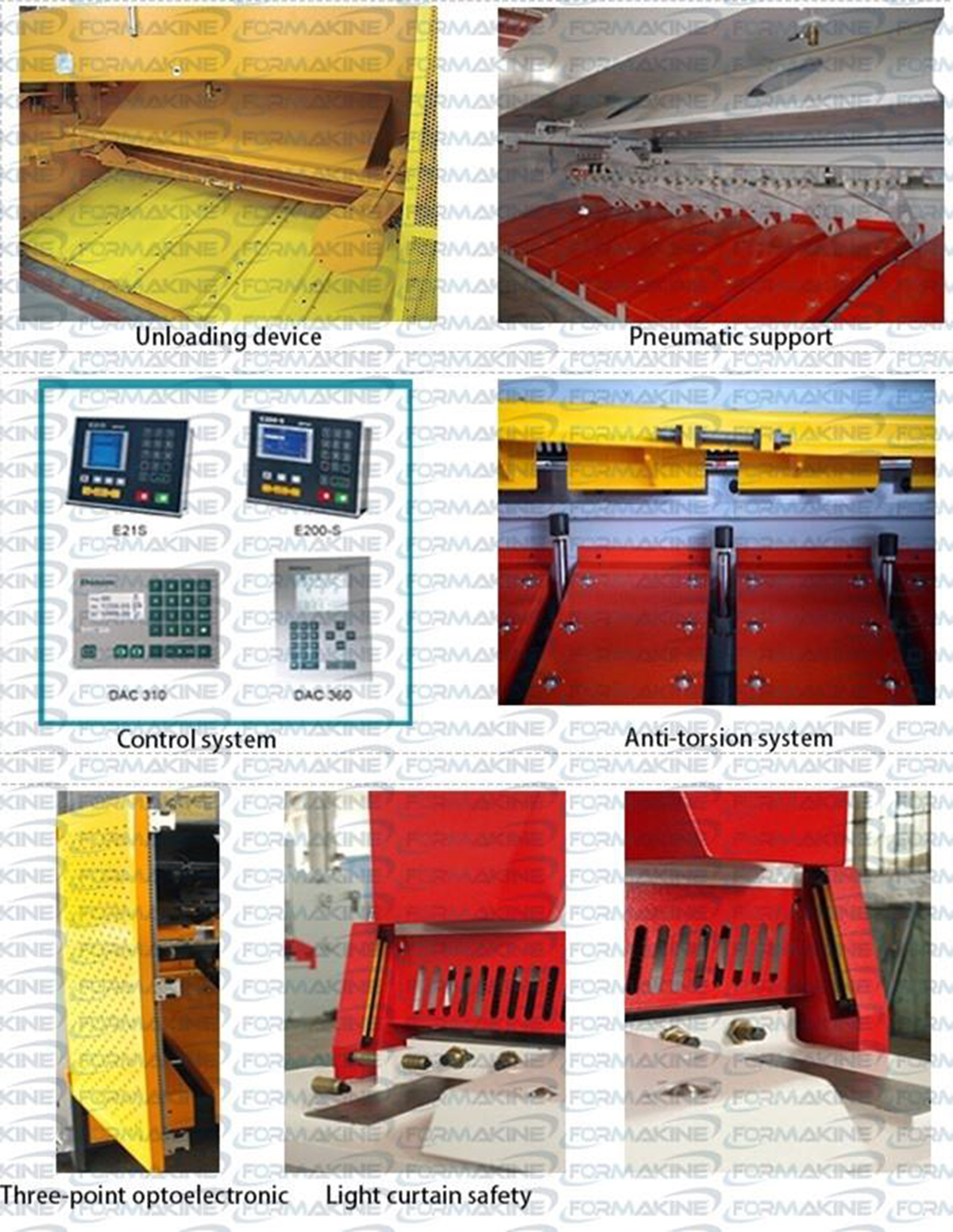 High Precision CNC Hydraulic Shearing Machine