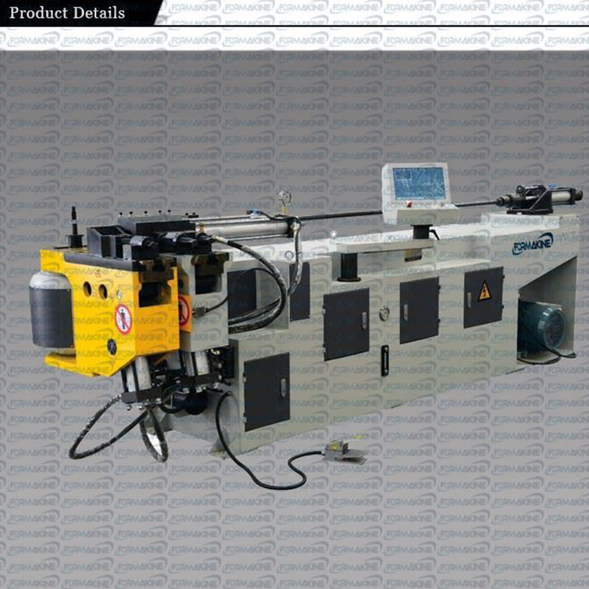 Single Head Hydraulic Tube Bending Machine